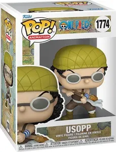 FUNKO POP! Anime & Manga One Piece Kolekcionējama figūra Usopp with Rubber Band