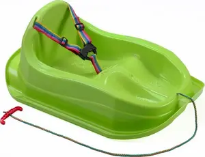 Marmat Plastic Mini Bob Sled Green