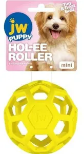 JW Pet Игрушка для собак Hol-ee Roller Маленькая Желтая