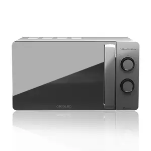 Cecotec ProClean 3160 Mirror Grey Countertop Grill Microwave Oven with 20 L Capacity and 700 W Power