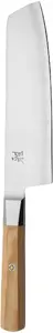 MIYABI Nakiri Kitchen Knife KOYA 4000FCv2 17 cm Beige Handle