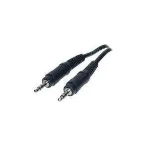 ShiverPeaks 3.5mm audio kabelis vīrietis pret vīrieti 1.5m varš niķelēts melns