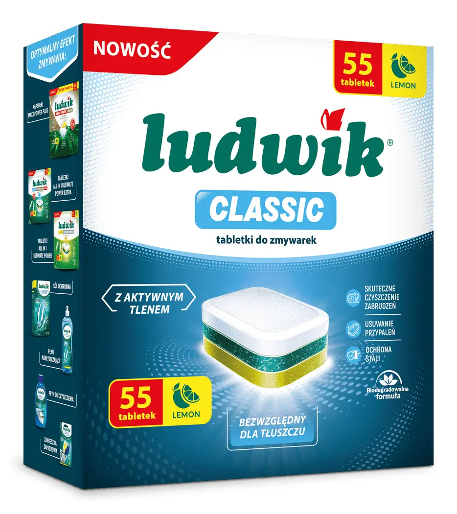 Ludwik trauku mazgājamās mašīnas mazgāšanas līdzekļa