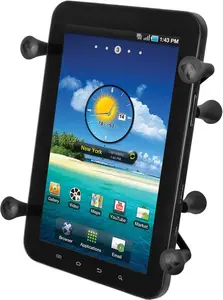 RAM Mounts X-Grip Universal Holder for 7-8 Inch Tablets with Ball Passive Holder Stainless Steel Black