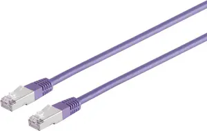 Сетевой патч-корд S-Conn Cat. 5e SF/UTP фиолетовый 2.0м