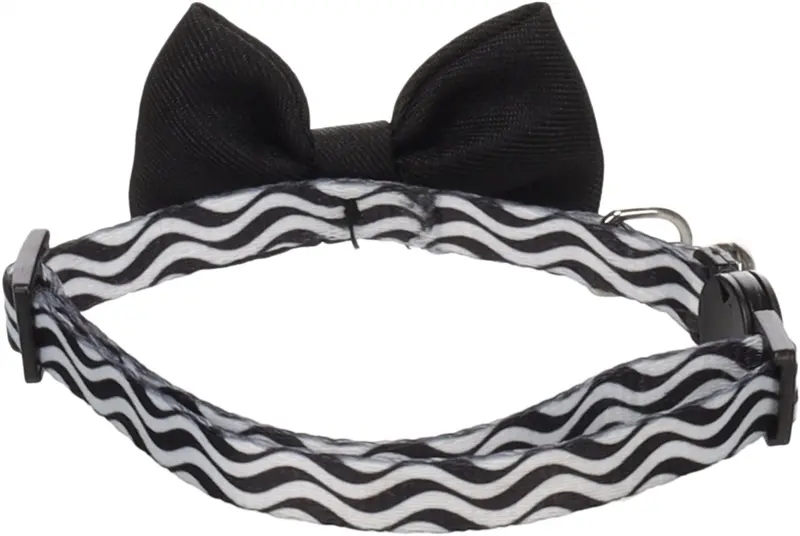 Flamingo Kamil Cat Collar with Bow Tie 20-35cm 10mm Photo 2