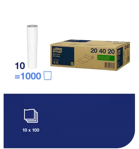 Tork B2 Waste Bags for B2 Bins 20L White 100 pcs