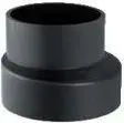 Geberit asymmetric reducer PE 90/75mm