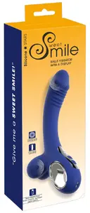Sweet Smile Smile Balls Vibrator with Display vibrators, divi motori, 9 vibrācijas režīmi, silikons
