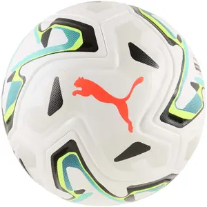 Мяч спортивный PUMA STELLAR Pro FIFA Quality Pro для помещений и улицы зелено-желто-черно-белый