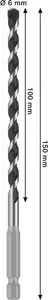 Bosch HEX-5 6x150 Drill Bit