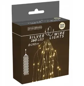 Vilde LED Wire Christmas Lights 160 LEDs 190 cm