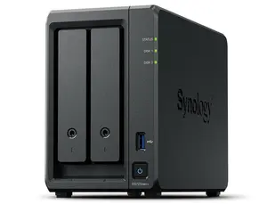Synology DiskStation DS725neo+ Compact NAS Server AMD Ryzen Embedded R1600 2.6 GHz 4 GB DDR4 RAM DSM 2-Bay