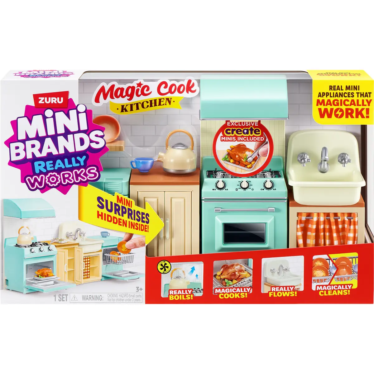 Zuru Mini Brands Magic Cook Kitchen Playset Series 1 Photo 3