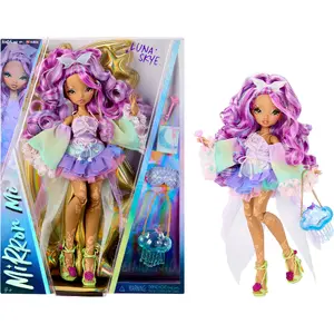 MGA Entertainment Mirror Mi Luna Skye Кукла для девочек Девочка Пластик Ткань Разноцветный Фиолетовый 4 лет