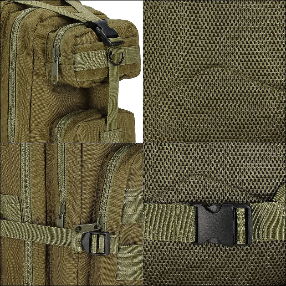 Зеленый рюкзак Springos CS0066 38 л Photo 3