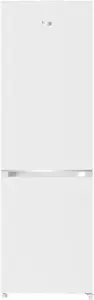 Отдельно стоящий холодильник Beko B1RCSO264W белого цвета с общим объемом 262 л, нижней морозильной камерой и классом энергопотребления E