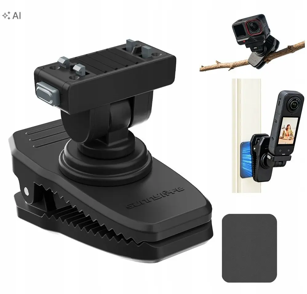 Sunnylife magnētiskais mugursomas stiprinājums priekš Insta360