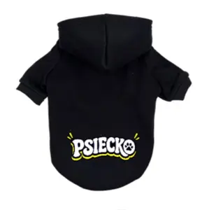 Одежда для собак Pchełka Psiecko Black размер L для мелких пород с максимальным обхватом шеи 38 см