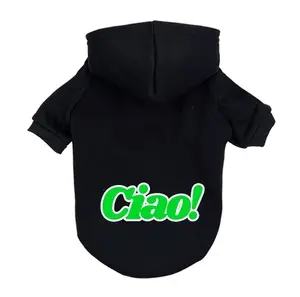 Pchełka Ciao! Black Dog Clothing Size L for Large Breeds 25 to 45 kg with Maximum Neck Size 38 cm
