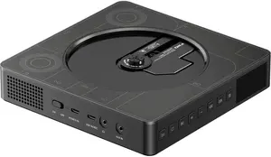 Портативная Bluetooth-колонка FiiO Beatbox черного цвета с CD-проигрывателем и FM-радио