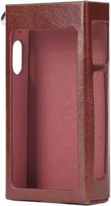 Коричневый кожаный защитный чехол FiiO SK-RR13 для радиоприемника RR13
