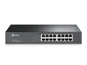TP-Link TL-SF1016DS nevadāms Fast Ethernet tīkla slēdzis ar 16 RJ-45 portiem 1U melns