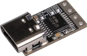 JOY-IT USB-PD trigeru modulis ar USB-C un lodēšanas paliktņiem 5V 9V 12V