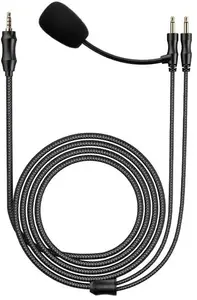 FiiO LL-3.5A Gaming Headphone Cable with Microphone and 3.5mm Plug