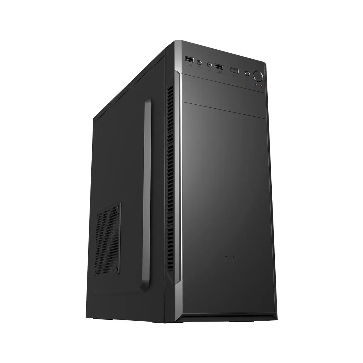 FSP CMT160 Midi Tower Datoru Korpuss Melns Photo 6