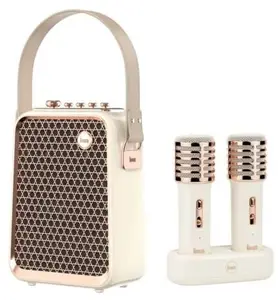 Divoom SongBird-HQ2 White Portable Bluetooth Speaker with Microphones