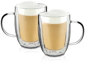Colorovo Luigi Ferrero Coffeina FR-8058E Glass Set 400ml 2 pcs