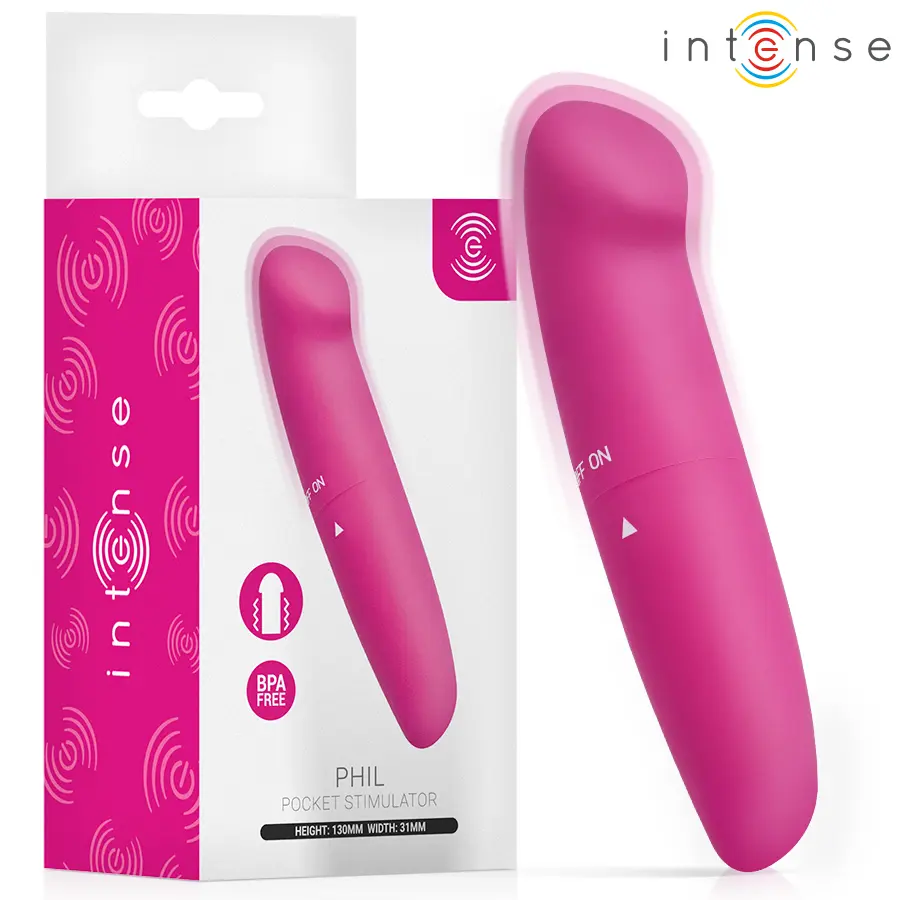 G punkta vibrators INTENSE Phil rozā
