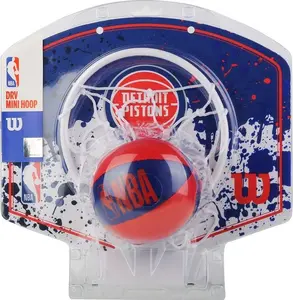 Wilson NBA Team Detroit Pistons Mini Hoop WTBA1302DET