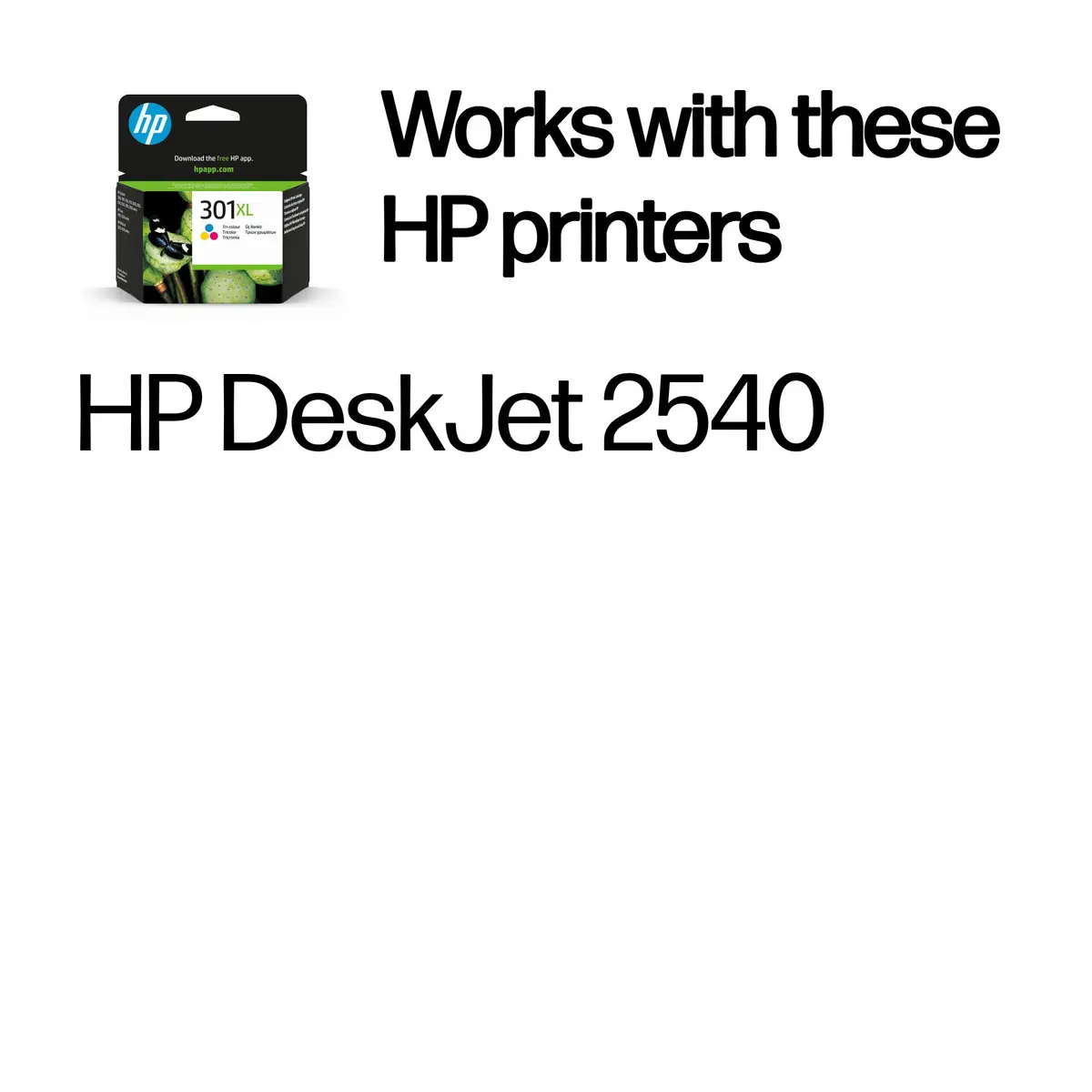 HP 301XL Tri-color Original Ink Cartridge CH564EE#LS1 Photo 3