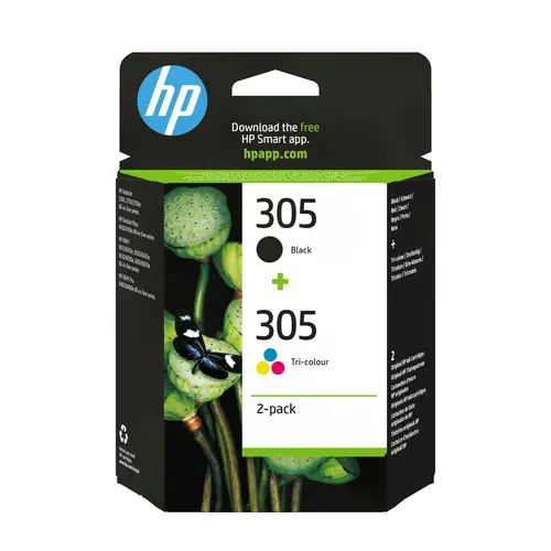 HP 305 oriģinālā tintes kasetne, 2