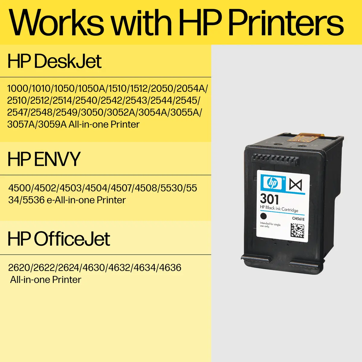 HP 301 Black Original Ink Cartridge CH561EE#LS1 Photo 13