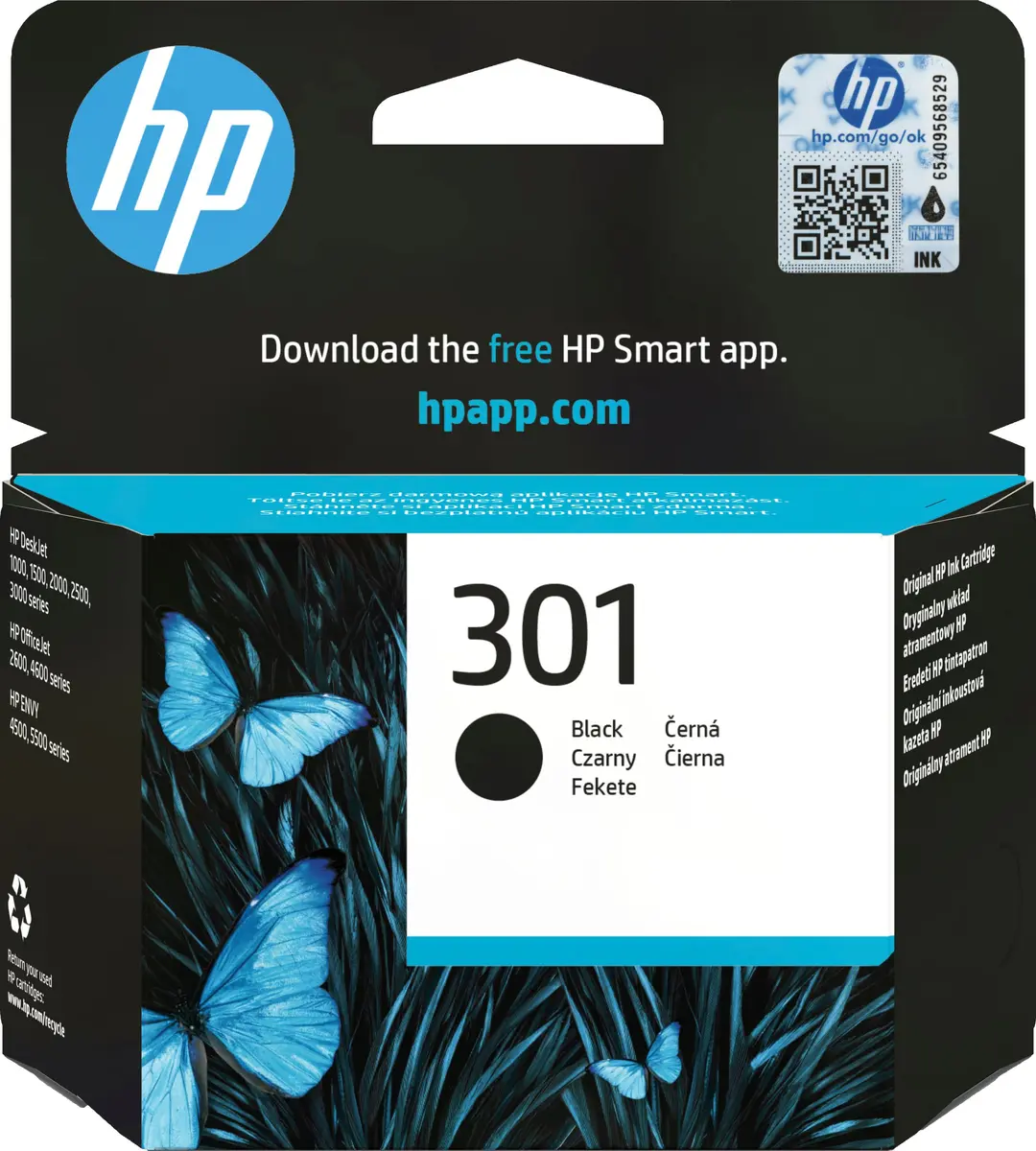 HP 301 Black Original Ink Cartridge CH561EE#LS1 Photo 14