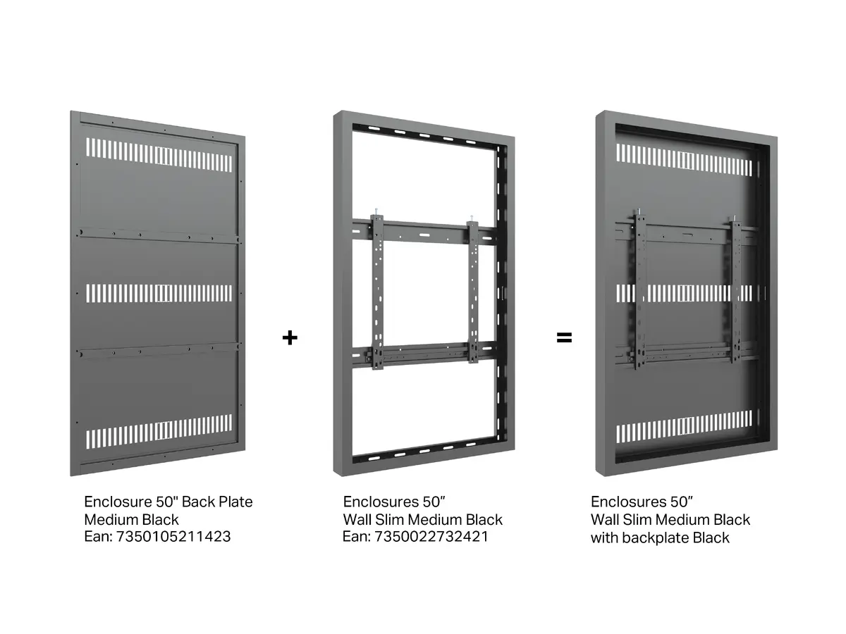Multibrackets M Pro Series Wall Enclosure for 50" Screen Photo 14
