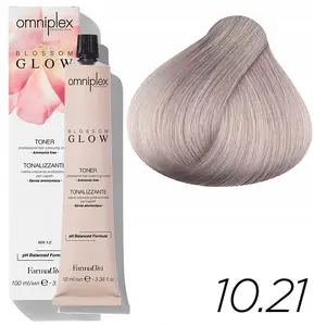 Ronney Farmavita Omniplex Blossom Glow Безаммиачный тонер для волос 10/21 Ice Irise 100 мл