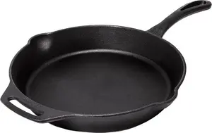 Чугунная сковорода Petromax FIRE SKILLET FP40-T с длинной ручкой для кемпинга и приготовления пищи на открытом воздухе