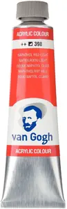 Акриловая краска в тубе Talens Van Gogh Naphthol Red Light 398