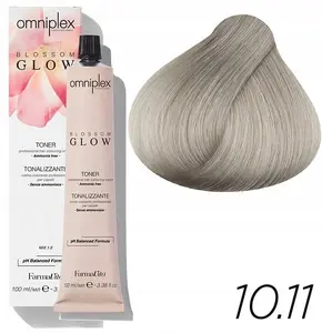 Ronney FARMAVITA Omniplex Blossom Glow Безаммиачный тонер для волос 10/11 Пепельный 100мл