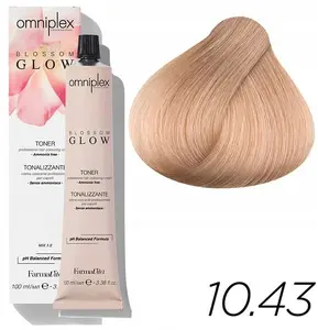 Тонер для волос Ronney Farmavita Omniplex Blossom Glow без аммиака 10/43 Apricot 100 мл