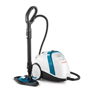Пароочиститель цилиндрический Polti Vaporetto Smart 100_B 1500 Вт синий и белый с 9 аксессуарами