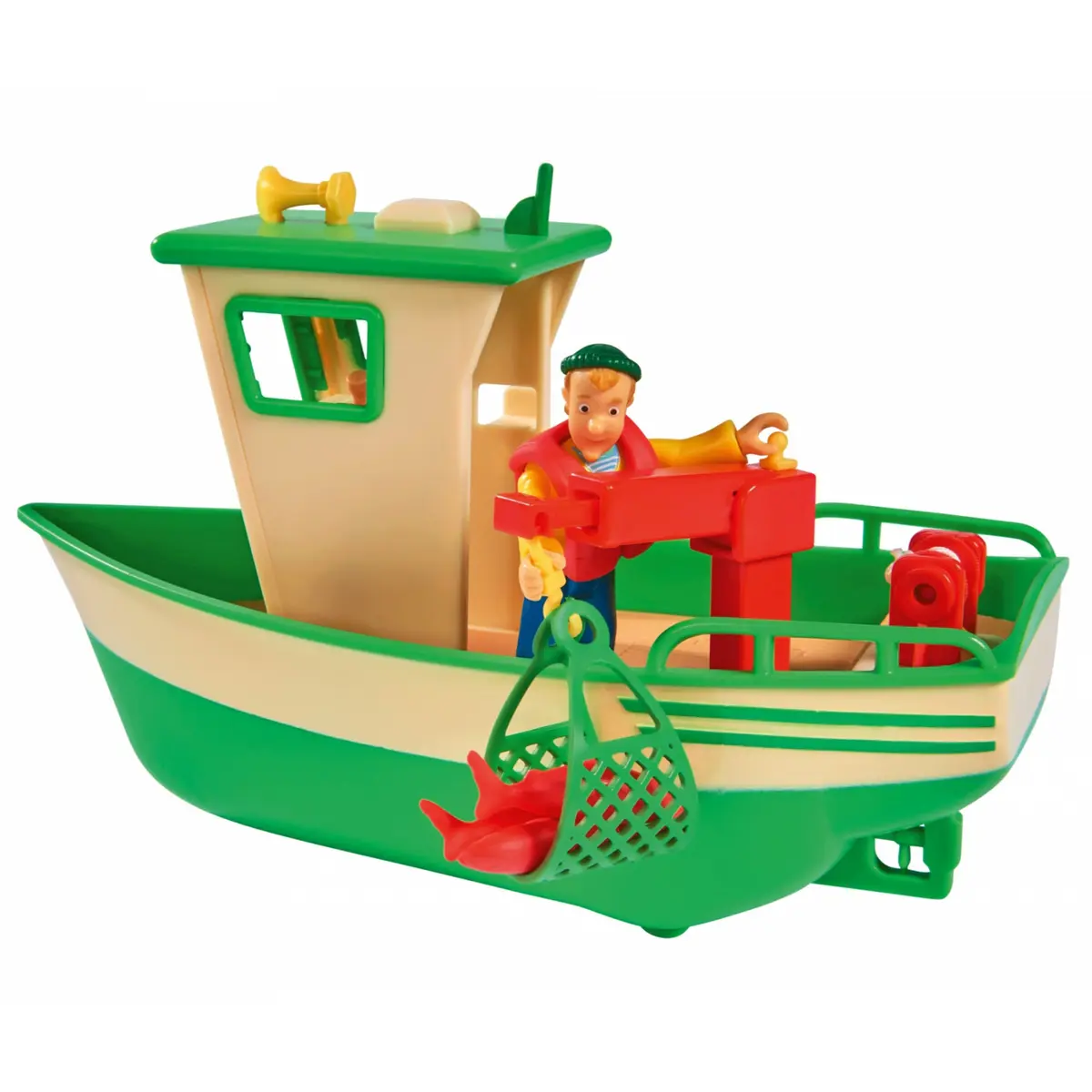 Simba-Dickie Fireman Sam Charlie's Fishing Boat Toy Photo 4