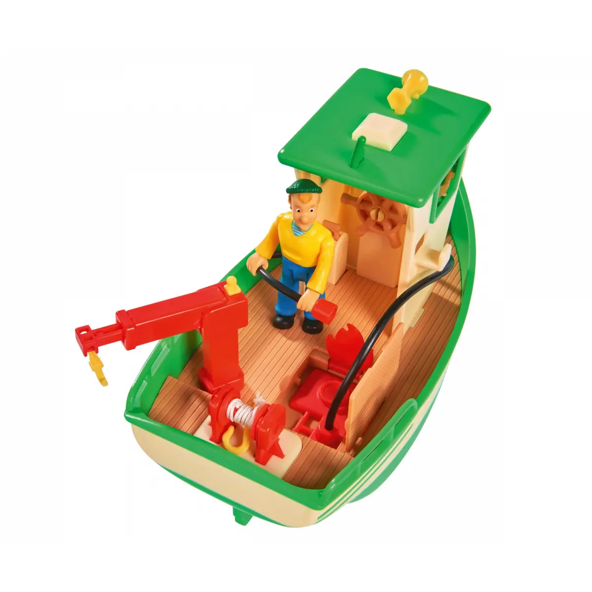 Simba-Dickie Fireman Sam Charlie's Fishing Boat Toy Photo 5