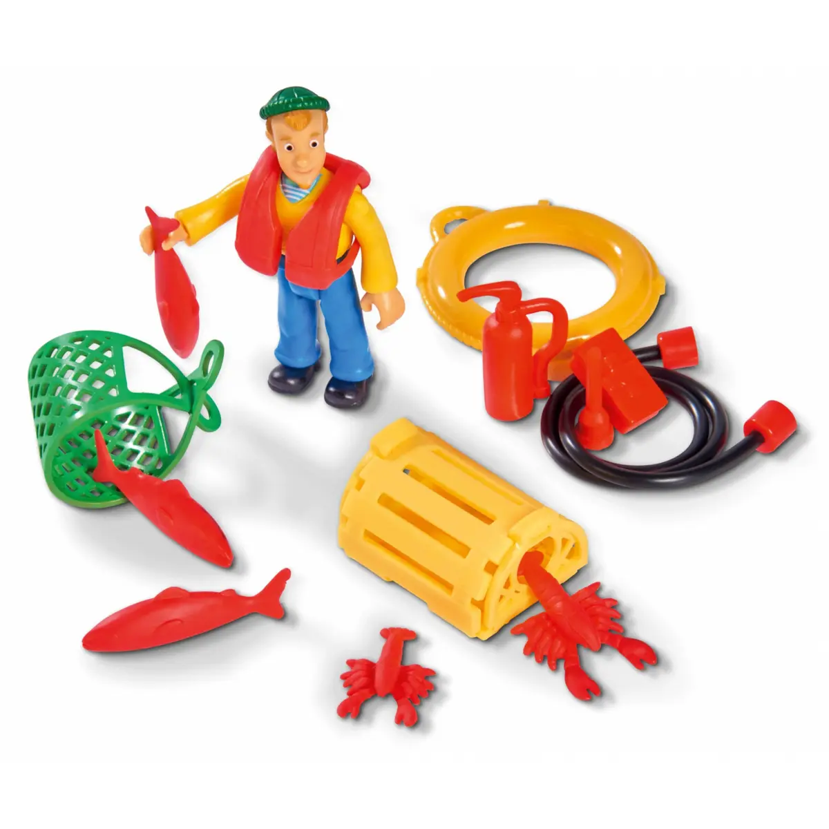 Simba-Dickie Fireman Sam Charlie's Fishing Boat Toy Photo 6
