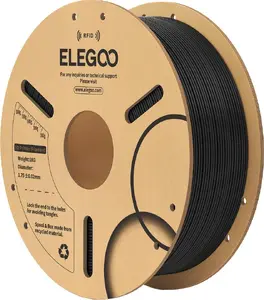 Elegoo PLA RFID 1.75 mm Black 3D Printer Filament 1 kg