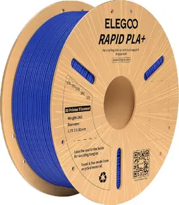 Elegoo RAPID PLA+ 1.75 mm Blue 3D Printing Filament 1 kg Spool
